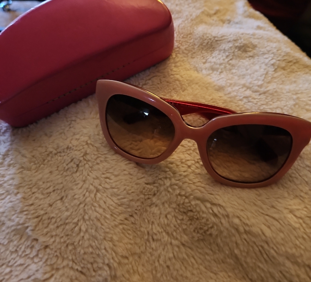 Kate Spade Pink Cat-Eye Sunglasses